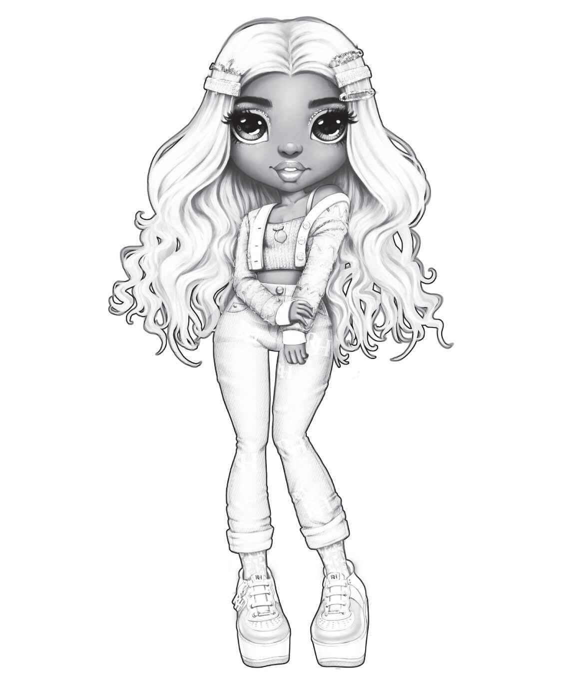 Rainbow High Ausmalbilder 453