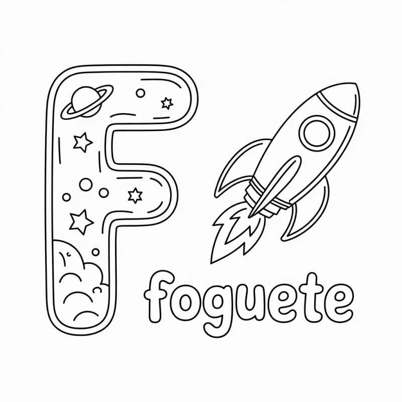 Rakete Ausmalbilder 434