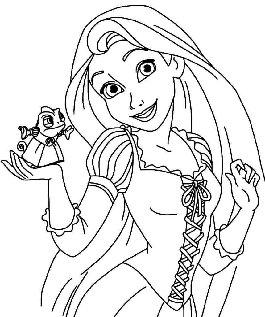 Rapunzel Ausmalbilder 378