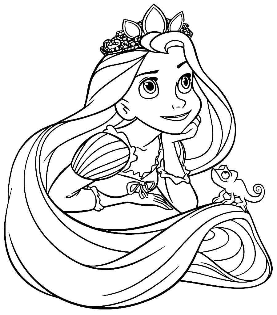 Rapunzel Ausmalbilder 493