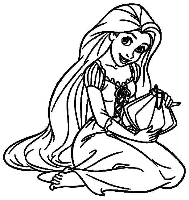 Rapunzel Ausmalbilder 513