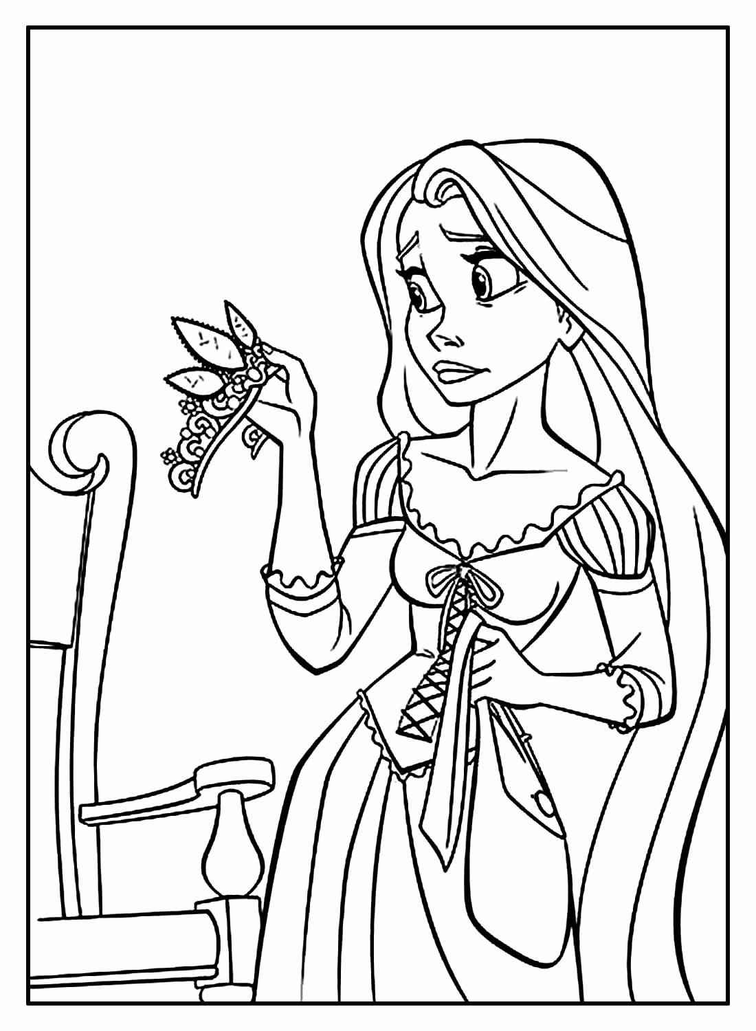 Rapunzel Ausmalbilder 573