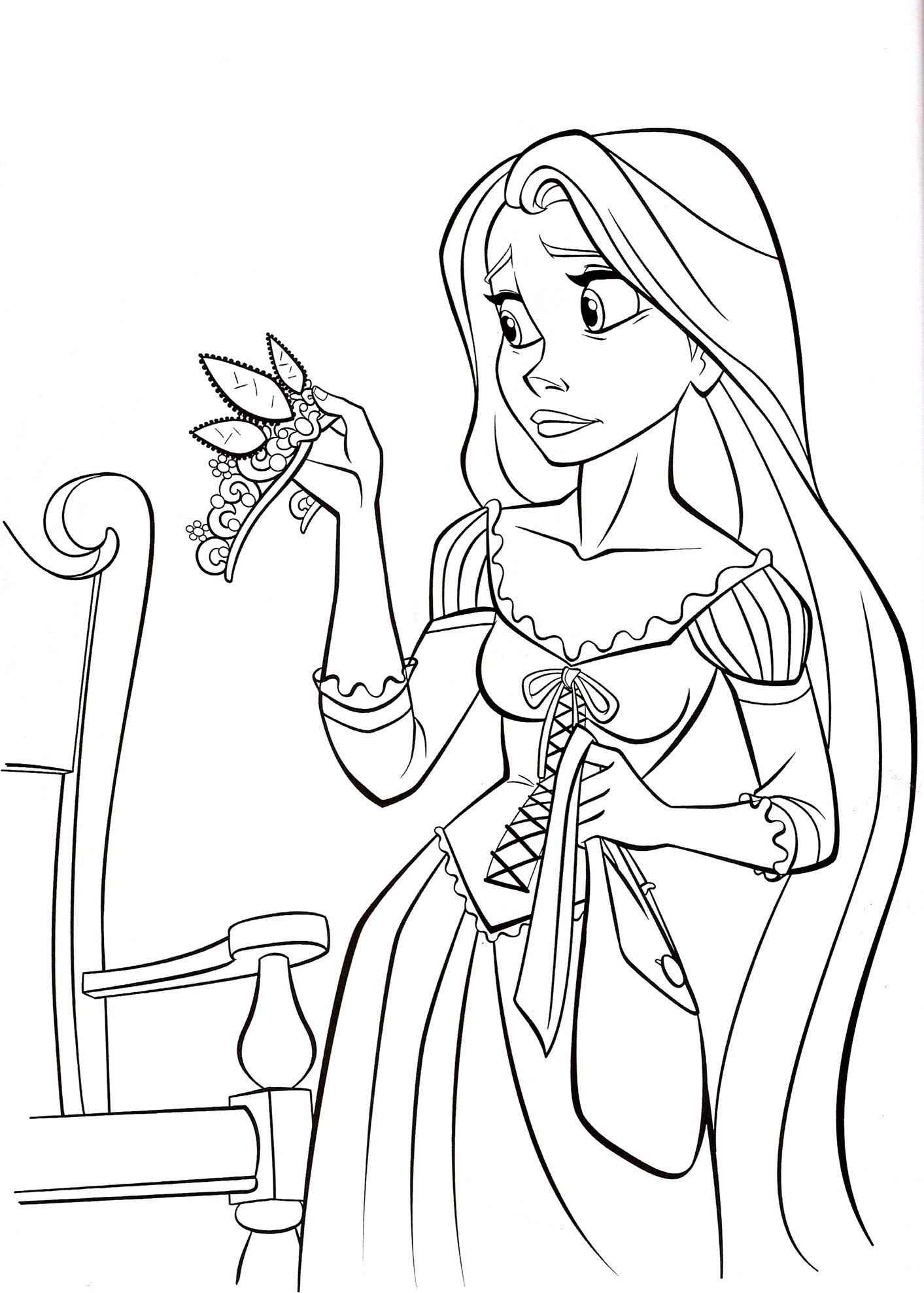 Rapunzel Ausmalbilder 593