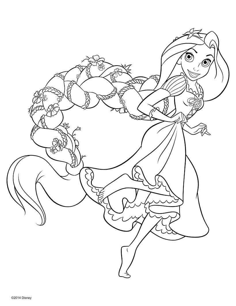 Rapunzel Ausmalbilder 678