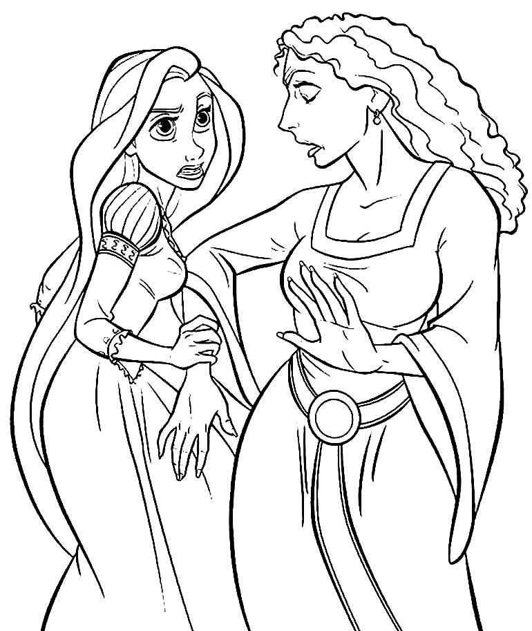 Rapunzel Ausmalbilder 853