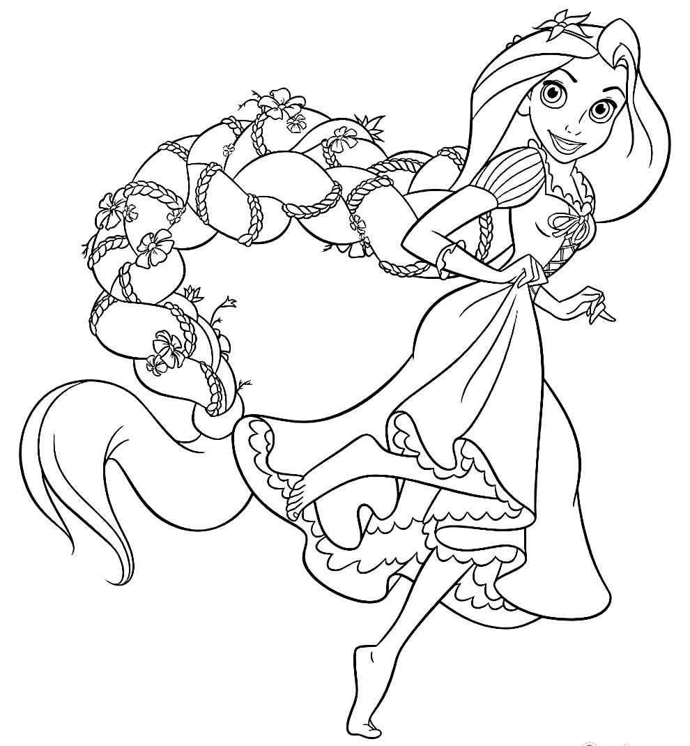 Rapunzel Ausmalbilder 856