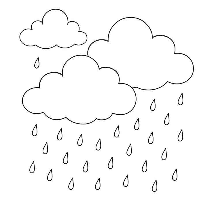 Regen Ausmalbilder 481