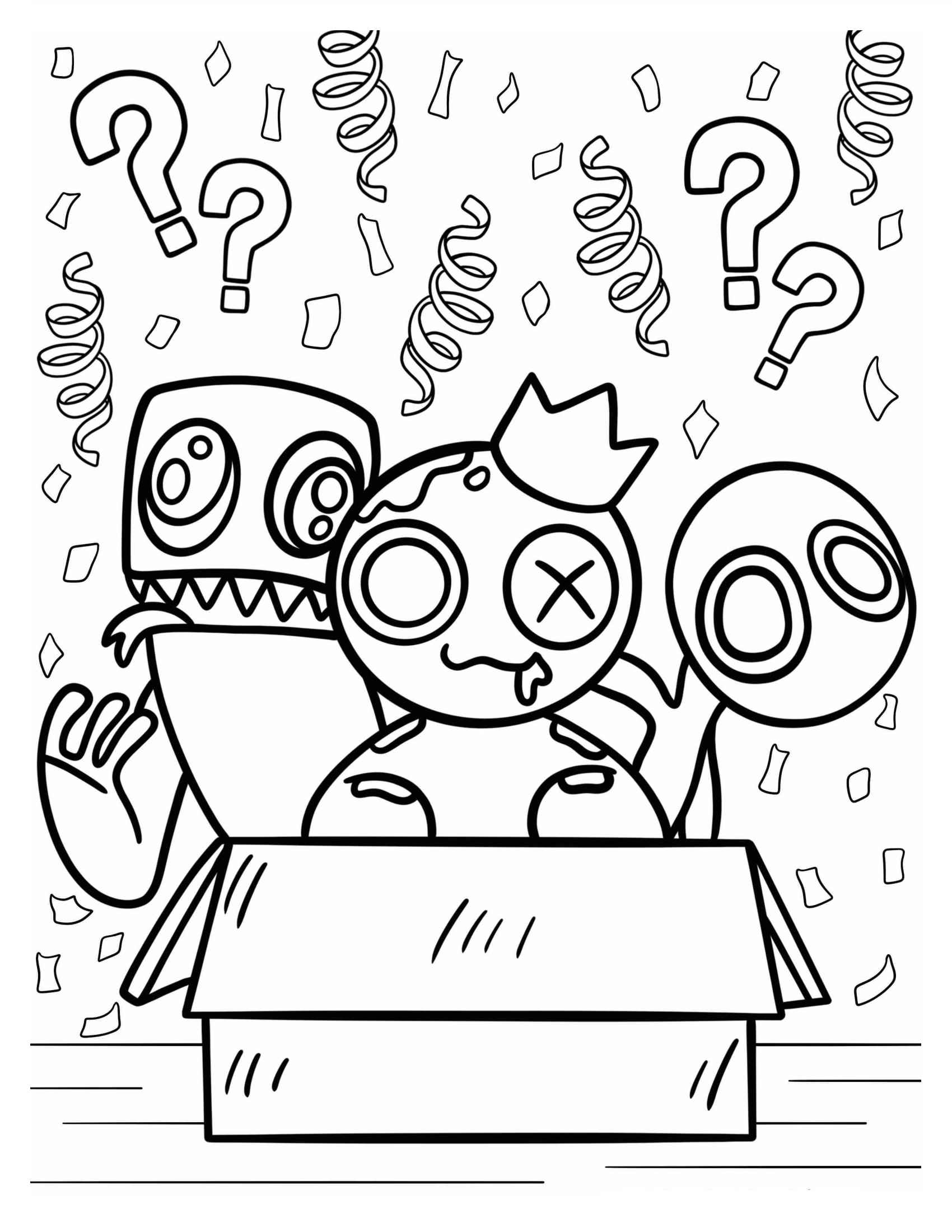 Regenbogen Freunde Ausmalbilder 681