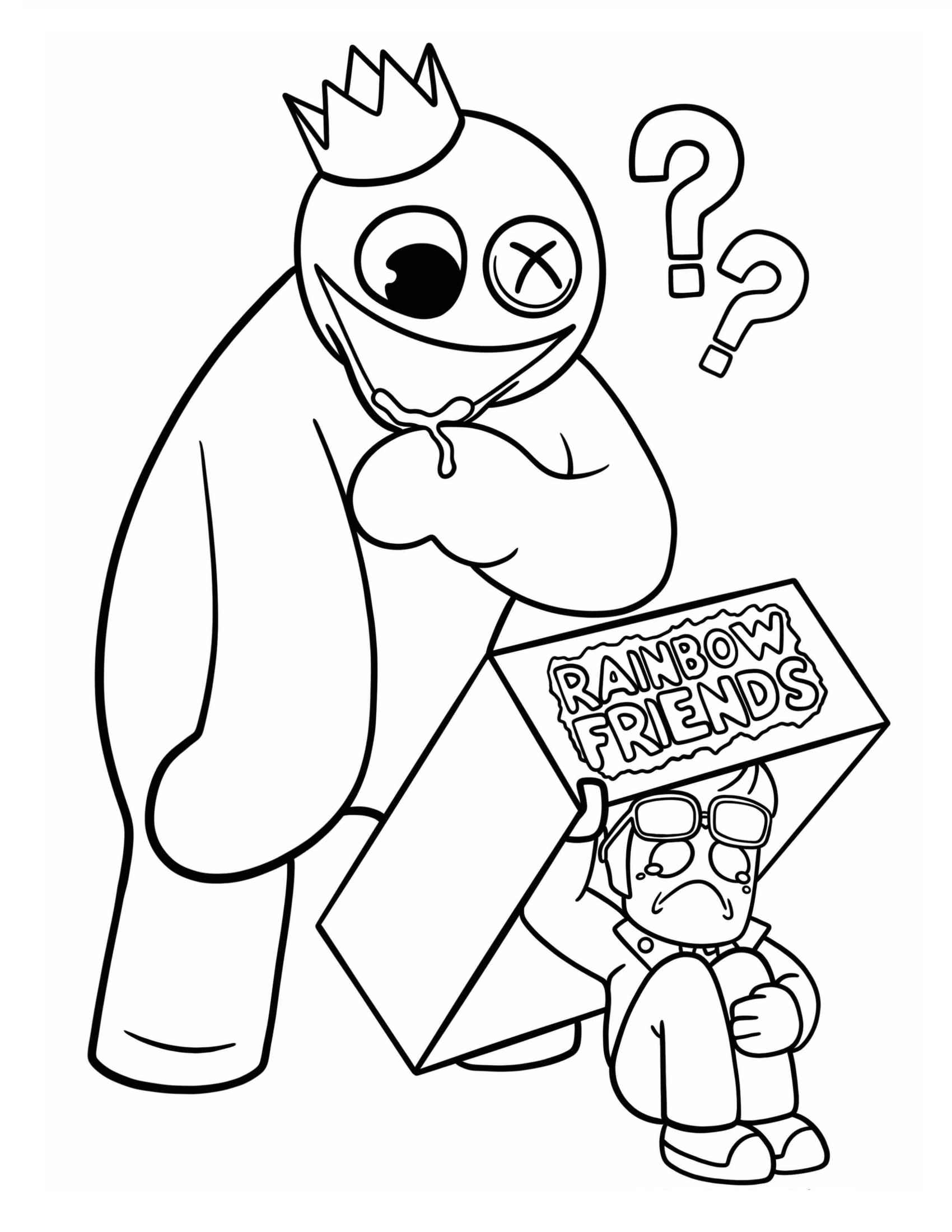 Regenbogen Freunde Ausmalbilder 782