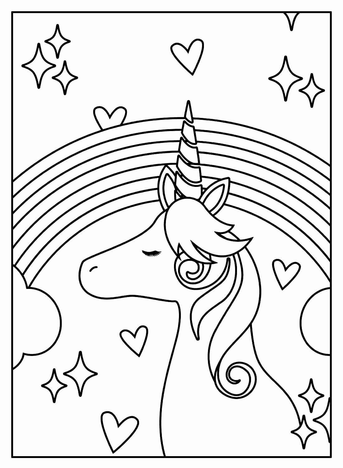 Regenbogen Ausmalbilder 068