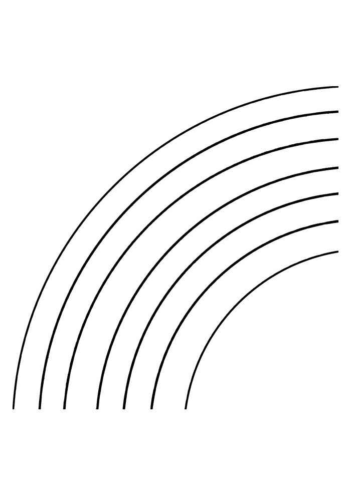 Regenbogen Ausmalbilder 096