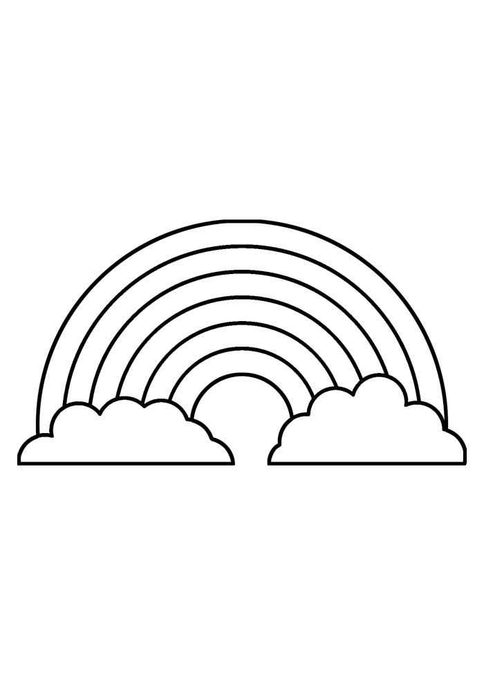 Regenbogen Ausmalbilder 103