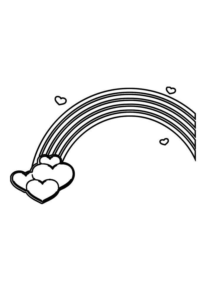 Regenbogen Ausmalbilder 154
