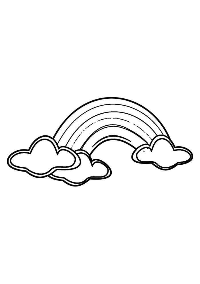 Regenbogen Ausmalbilder 254