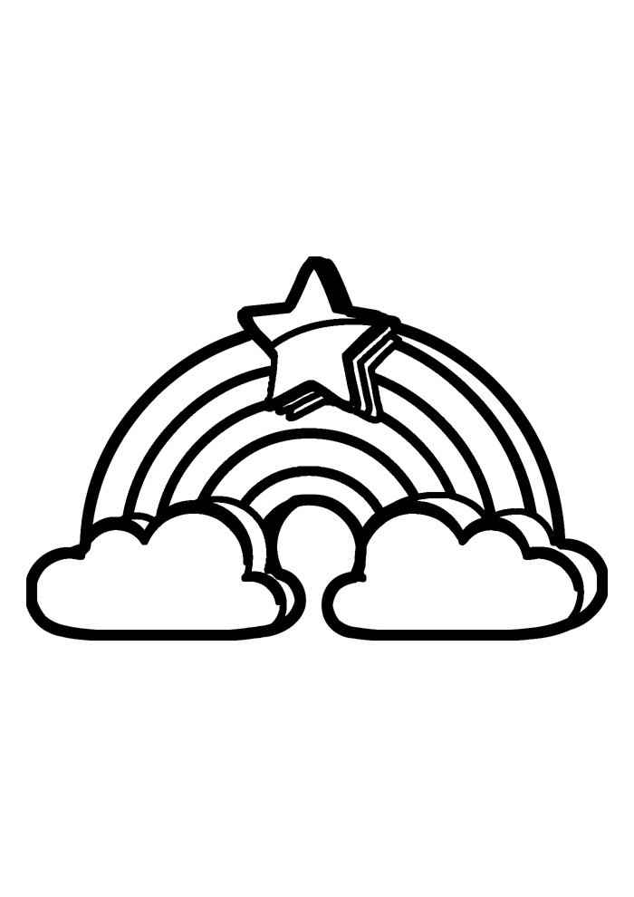 Regenbogen Ausmalbilder 387