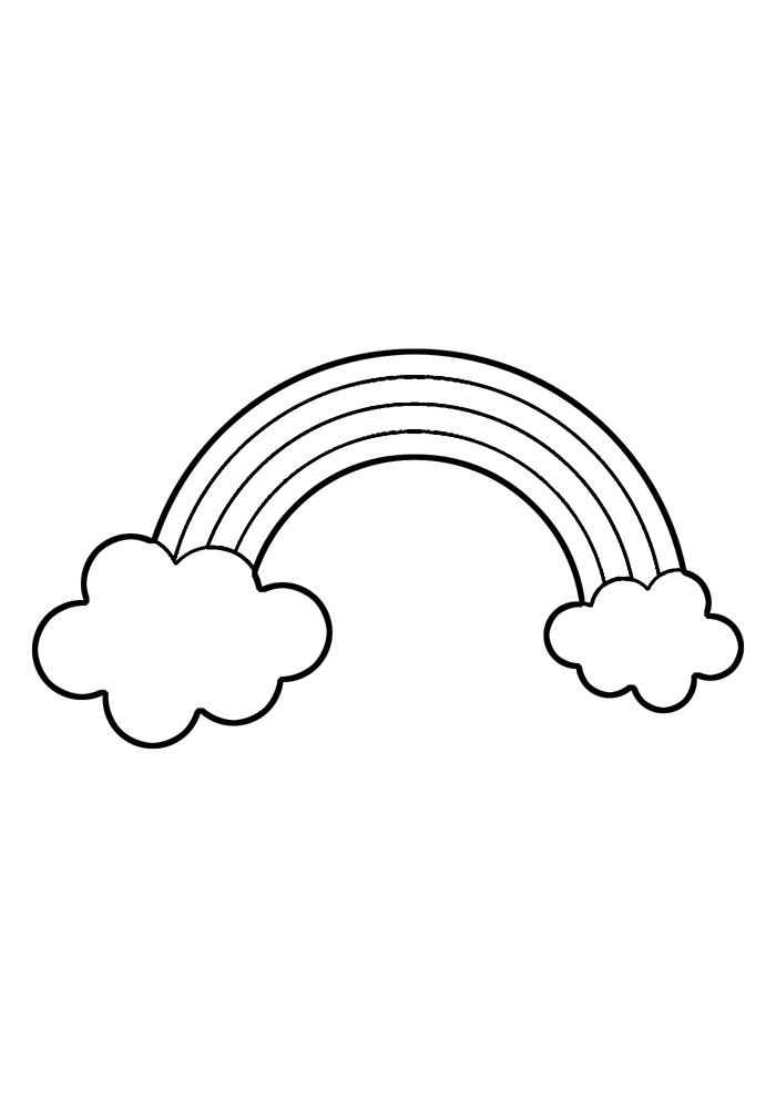 Regenbogen Ausmalbilder 623