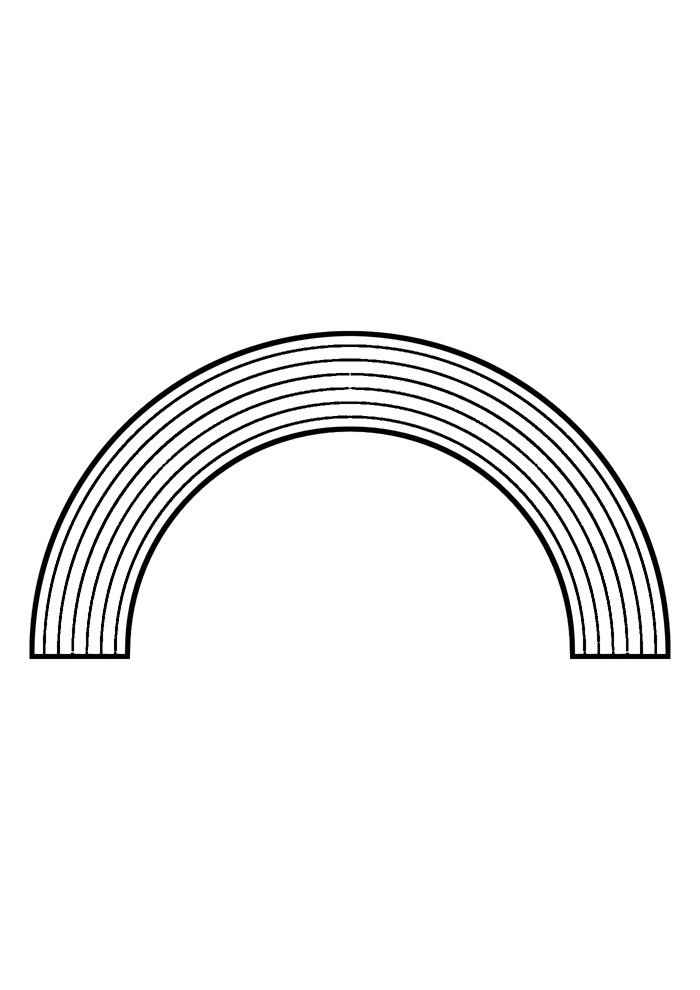 Regenbogen Ausmalbilder 657