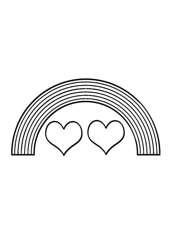 Regenbogen Ausmalbilder 710