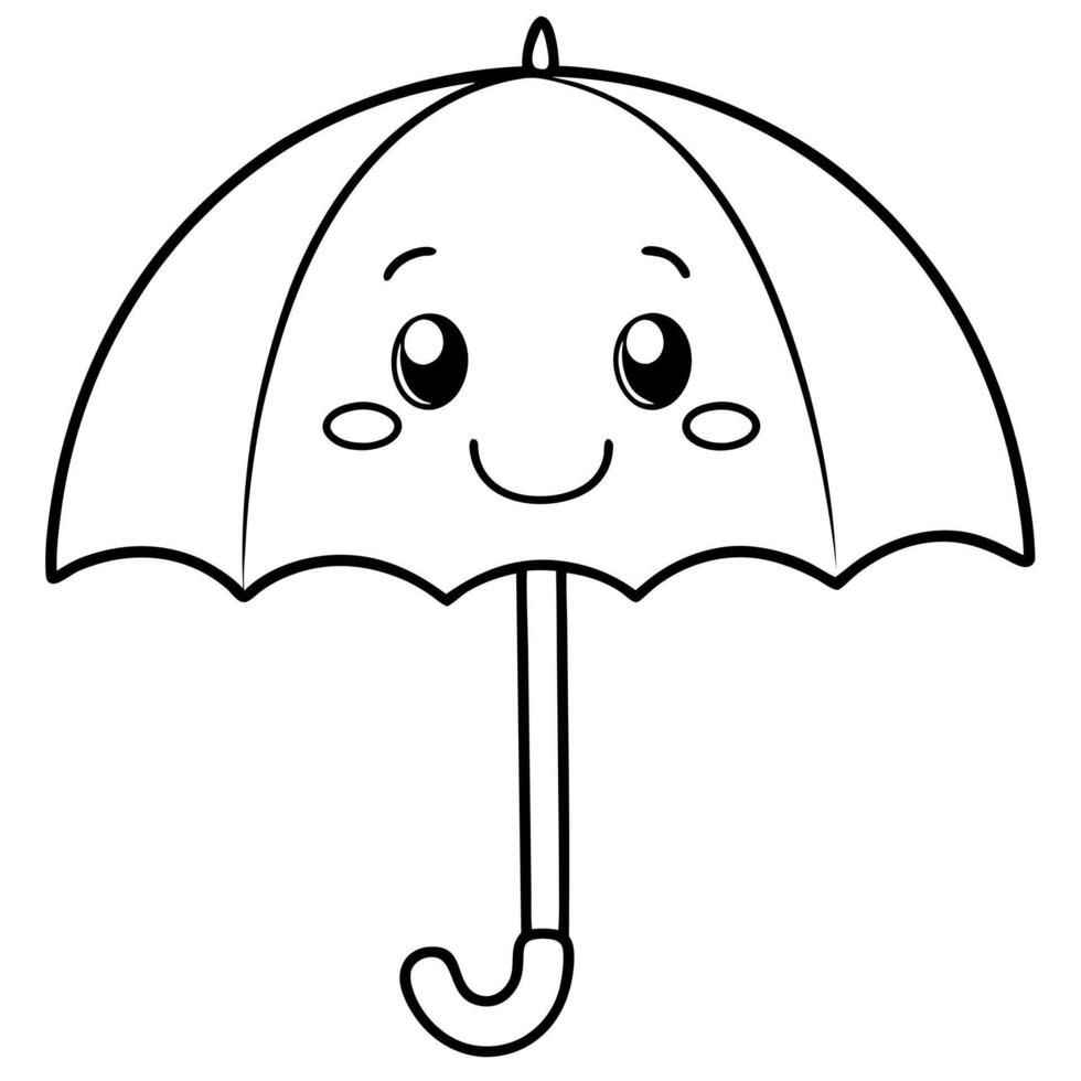 Regenschirm Ausmalbilder 175