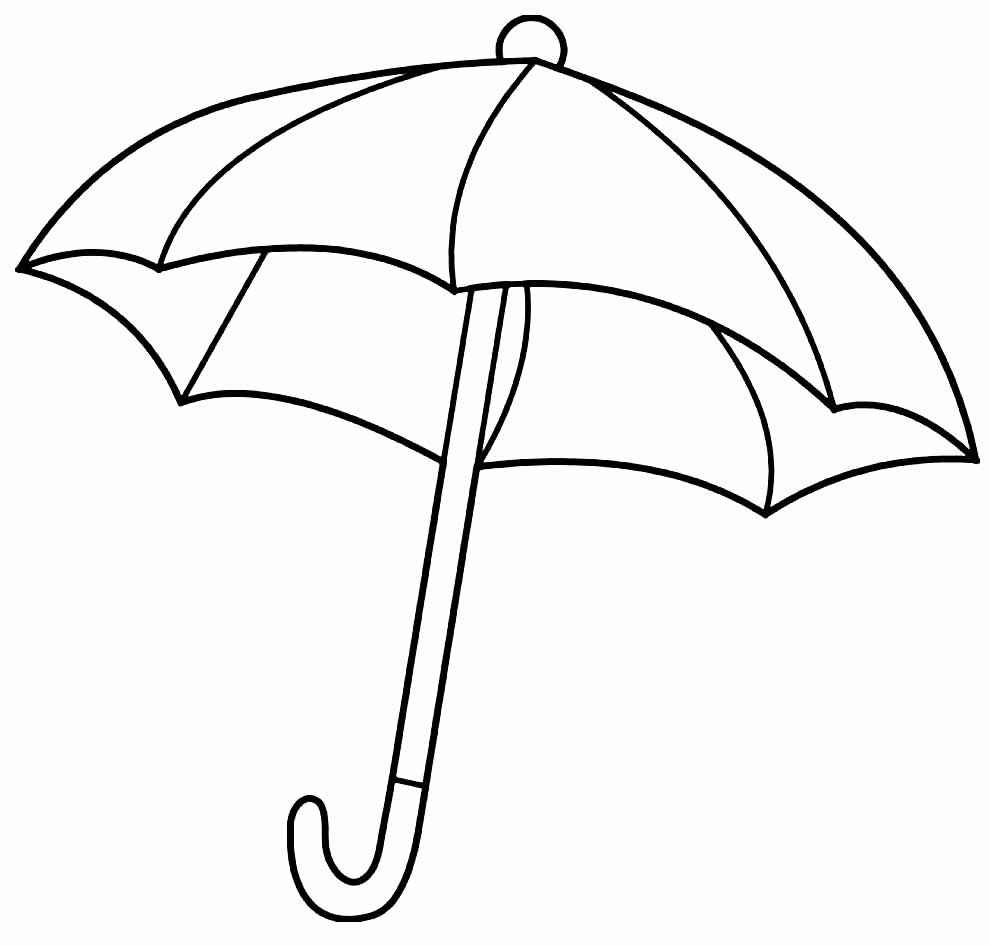 Regenschirm Ausmalbilder 544