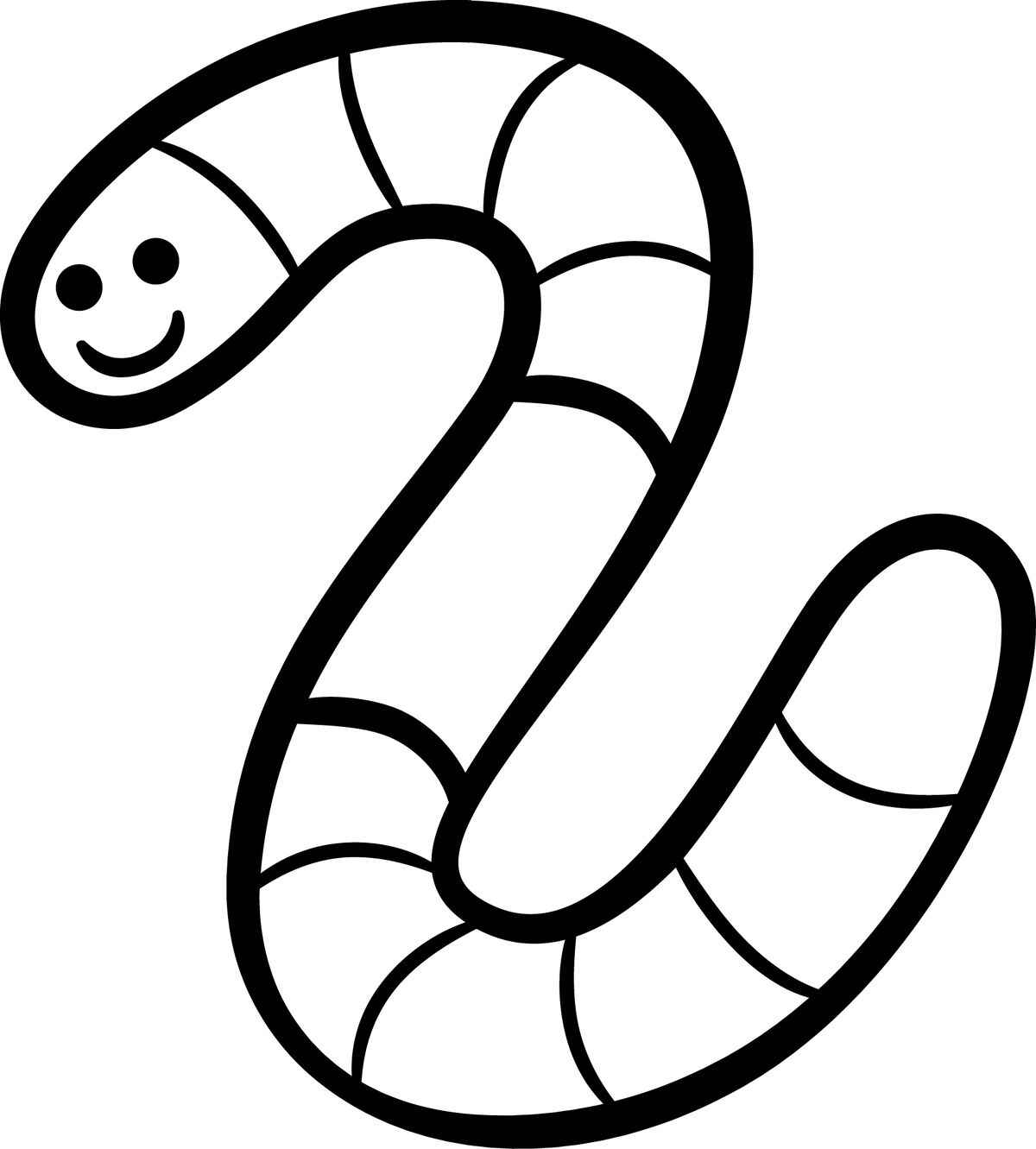 Regenwurm Ausmalbilder 360