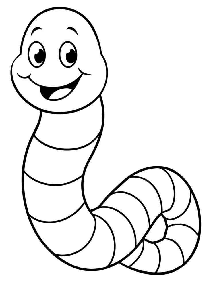 Regenwurm Ausmalbilder 836