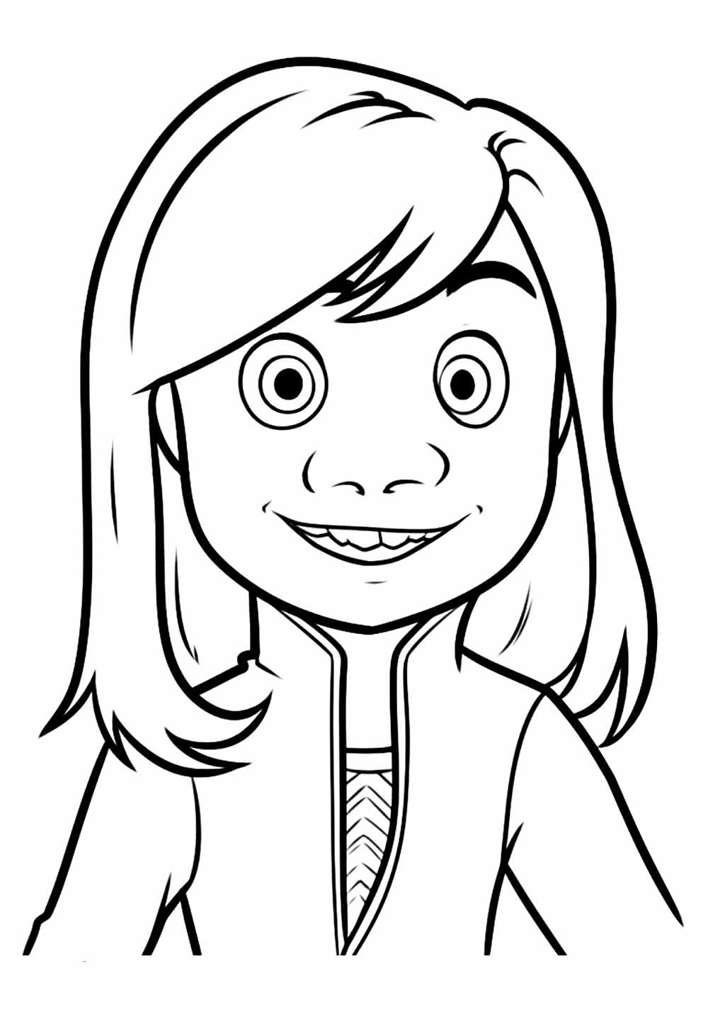 Riley Alles steht Kopf Ausmalbilder 039