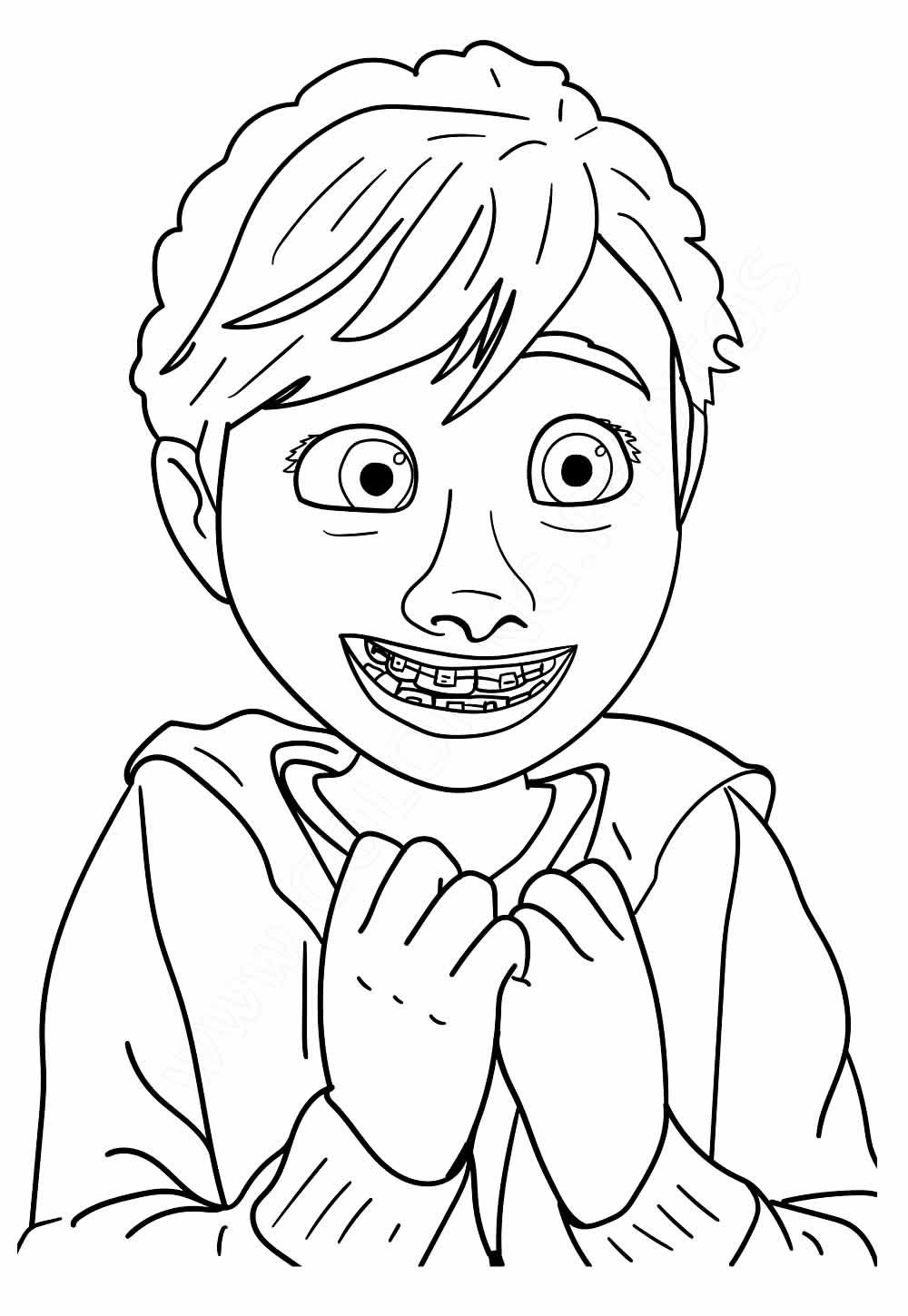 Riley Alles steht Kopf Ausmalbilder 406