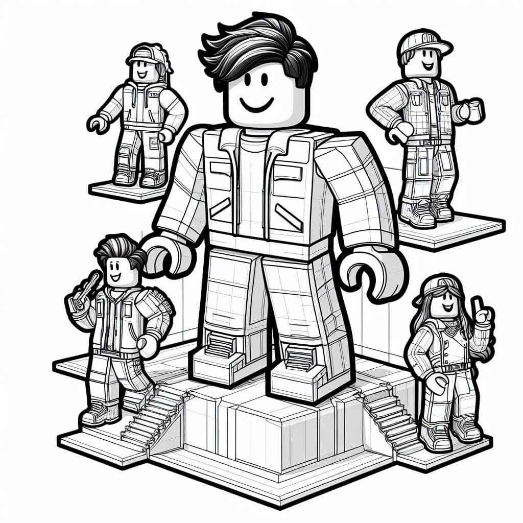 Roblox Ausmalbilder 017