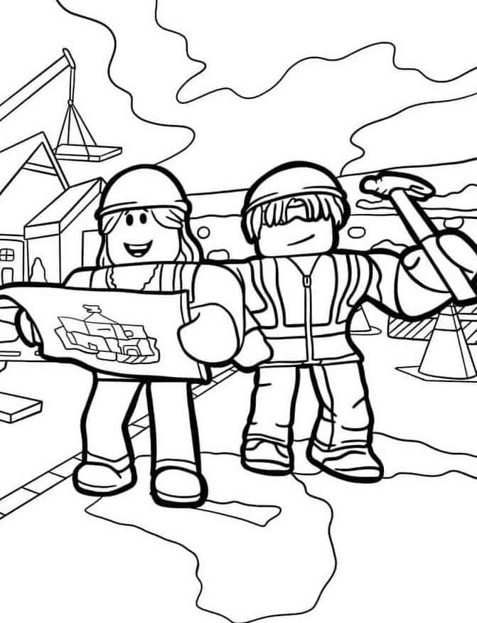 Roblox Ausmalbilder 021