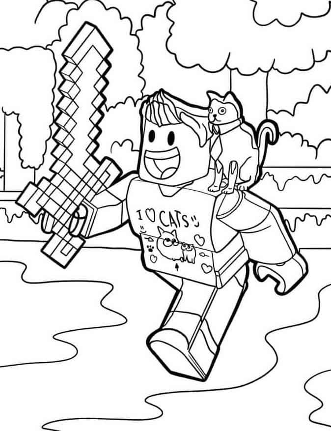 Roblox Ausmalbilder 034