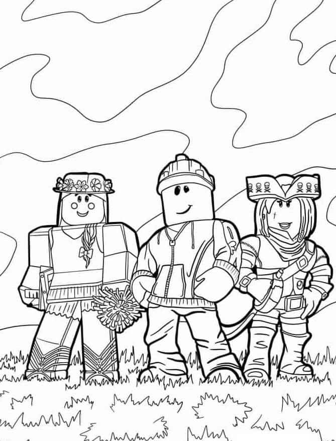 Roblox Ausmalbilder 063