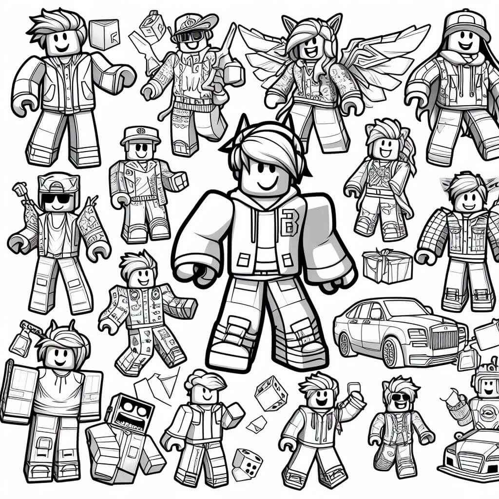 Roblox Ausmalbilder 195