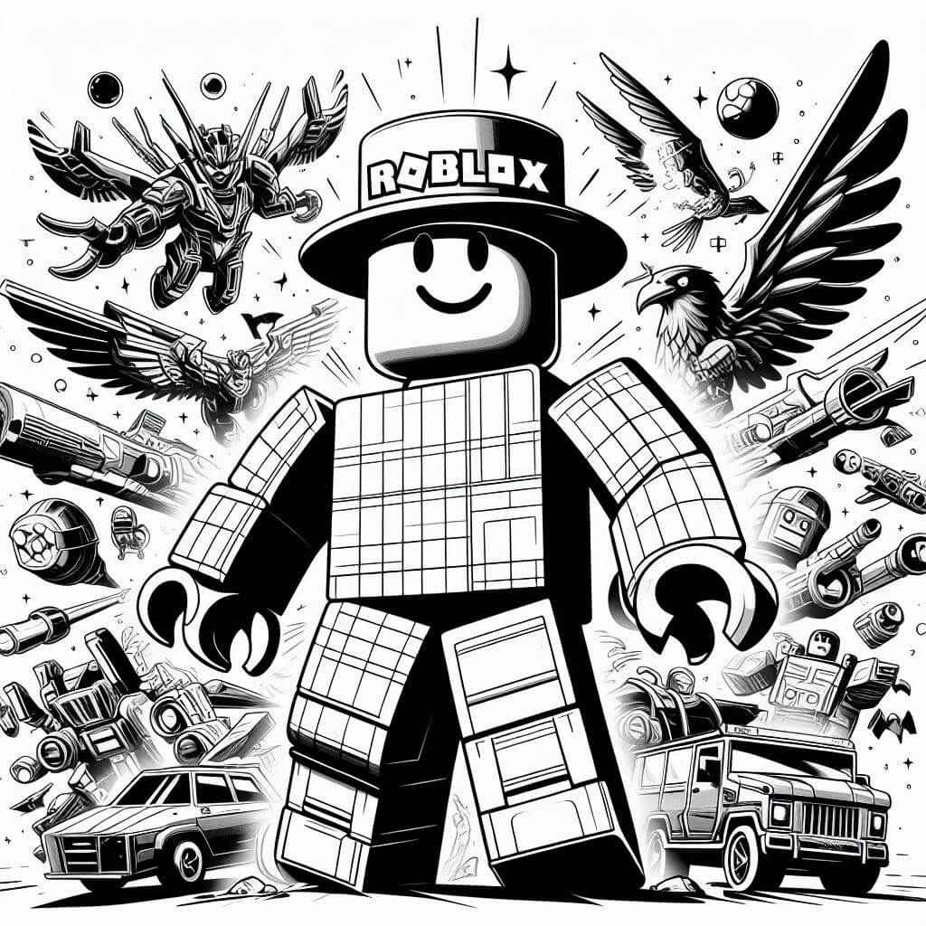 Roblox Ausmalbilder 320