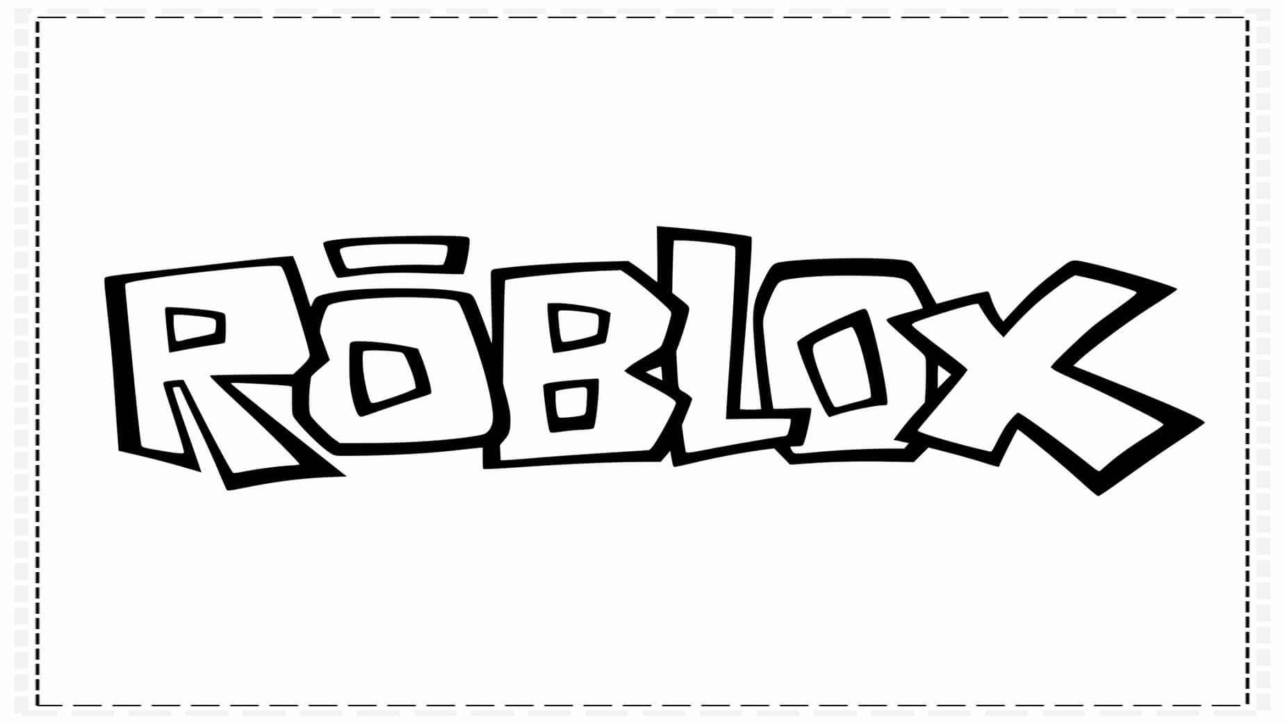 Roblox Ausmalbilder 411