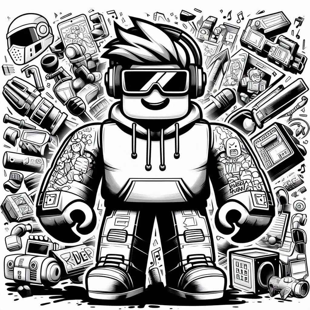 Roblox Ausmalbilder 592
