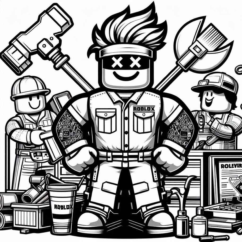 Roblox Ausmalbilder 680