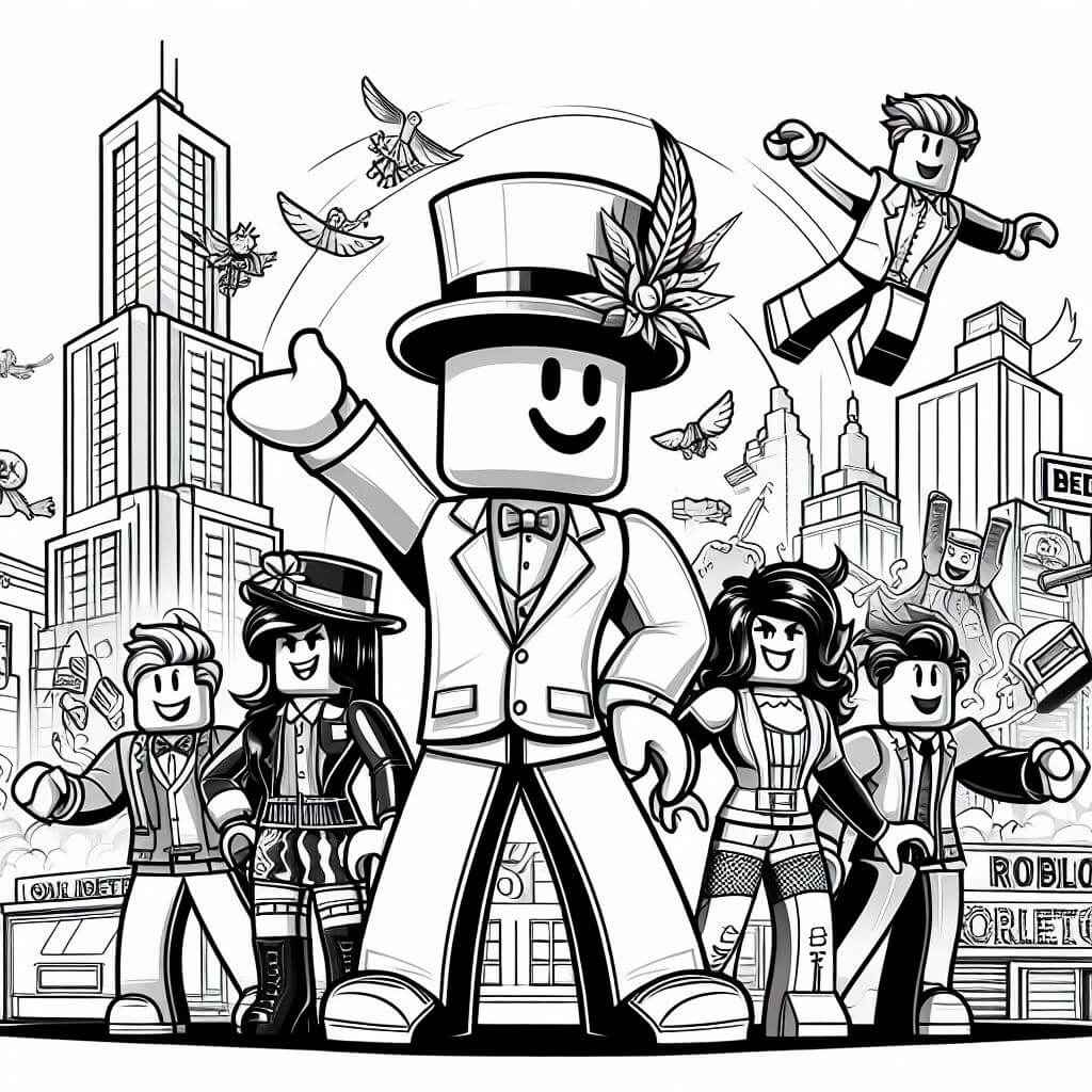 Roblox Ausmalbilder 723