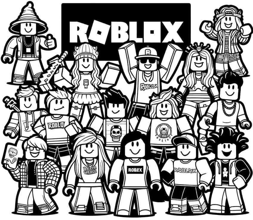 Roblox Ausmalbilder 759