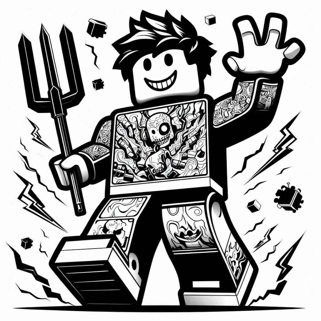 Roblox Ausmalbilder 777