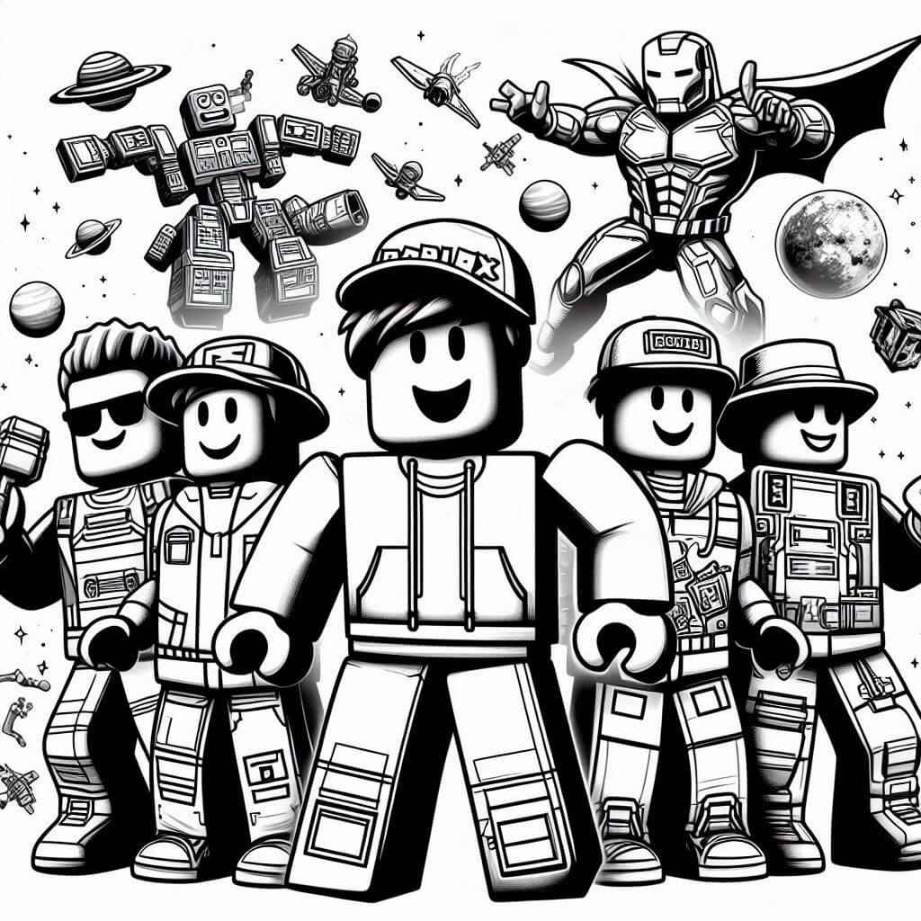 Roblox Ausmalbilder 809