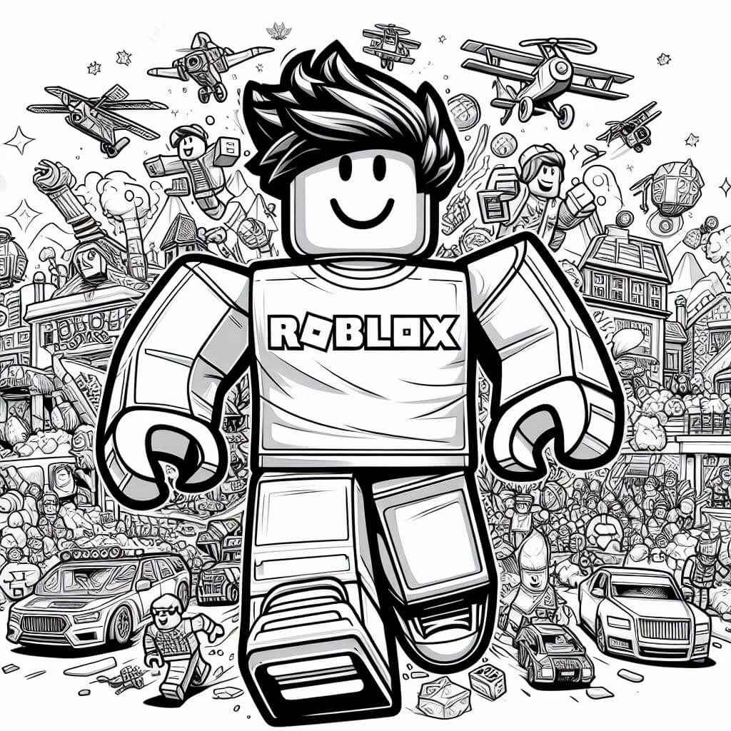 Roblox Ausmalbilder 959