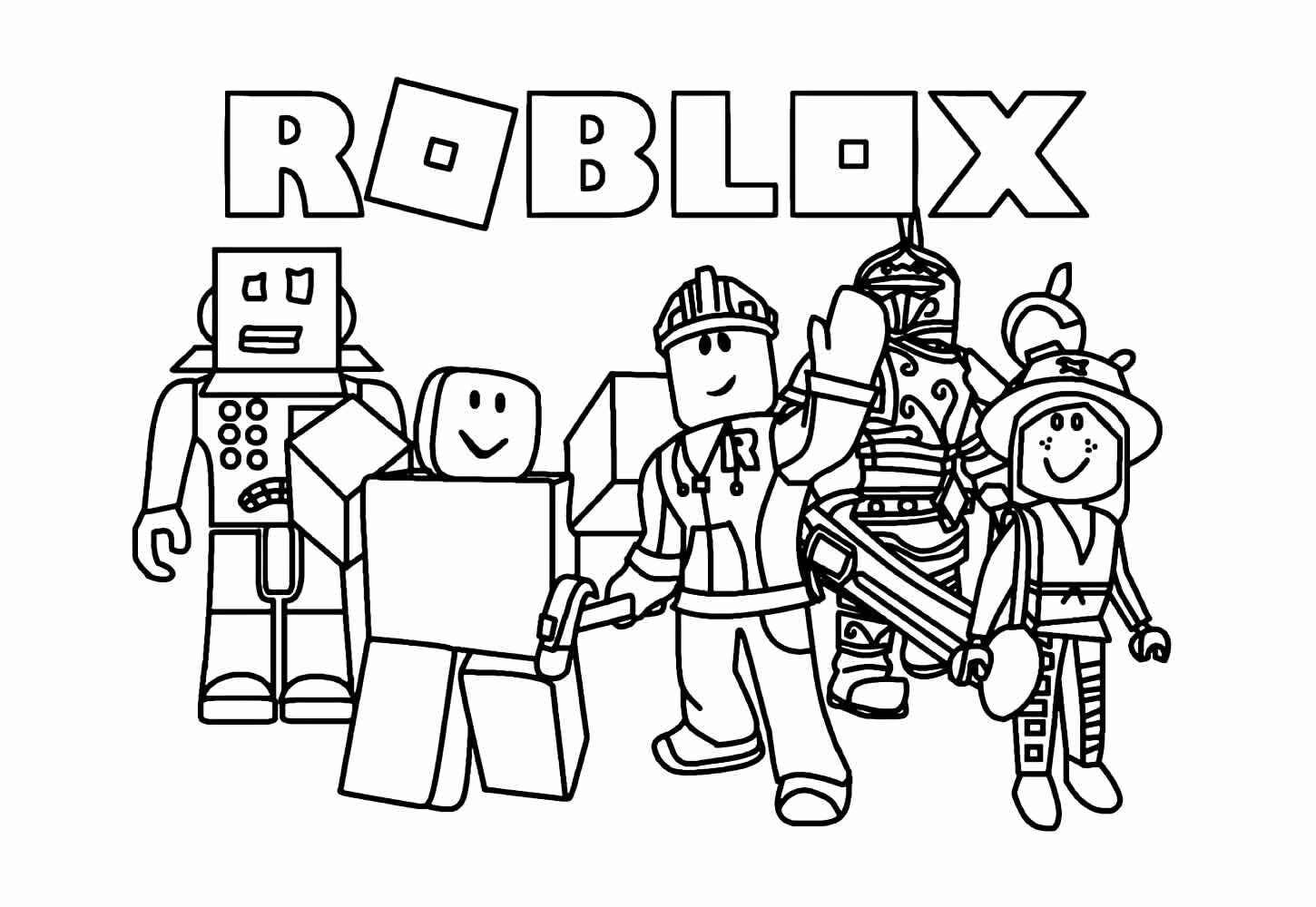 Roblox Ausmalbilder 988