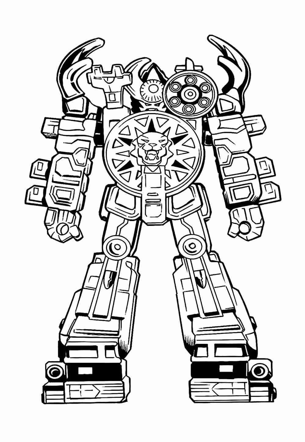 Roboter Ausmalbilder 302