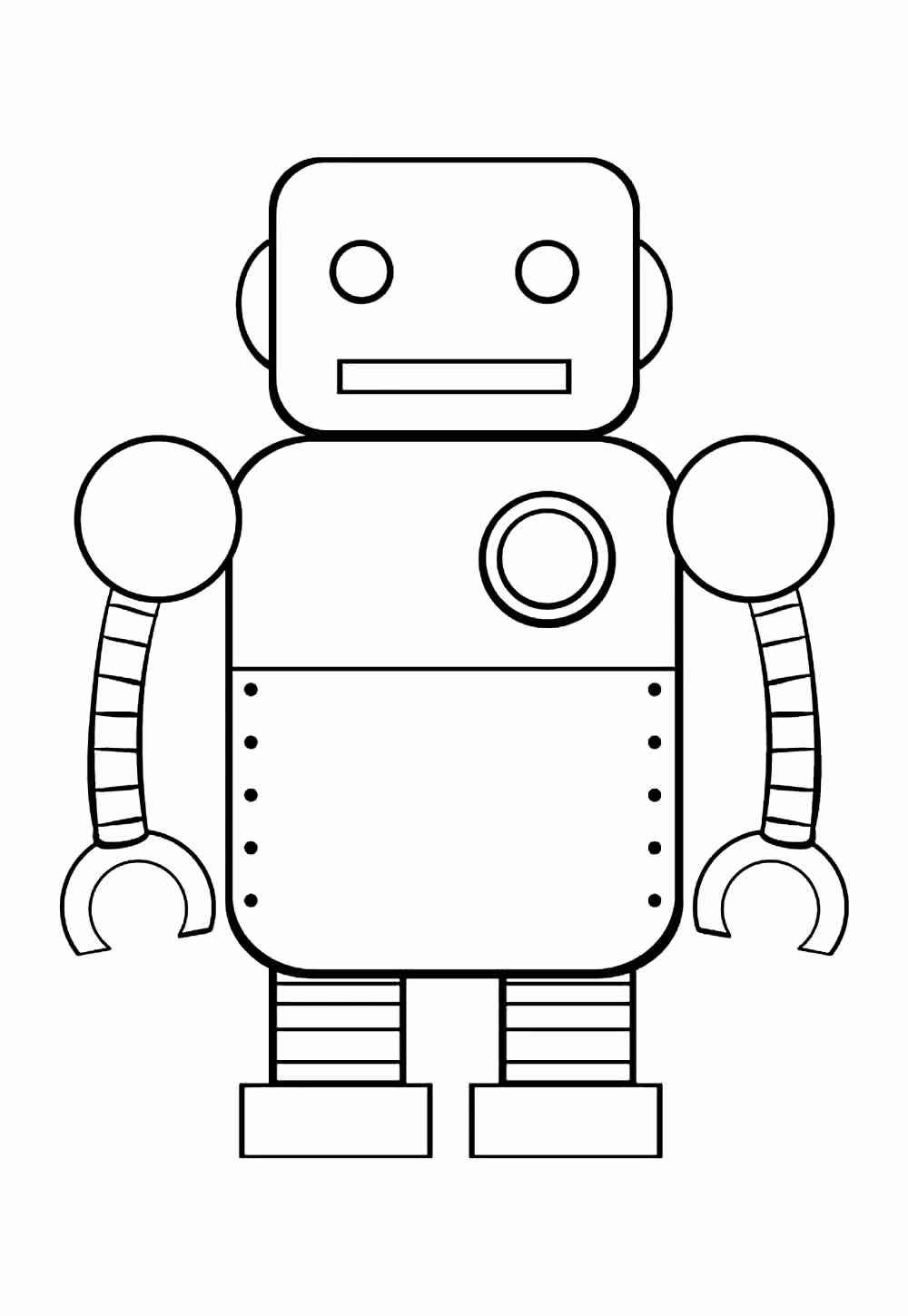 Roboter Ausmalbilder 369