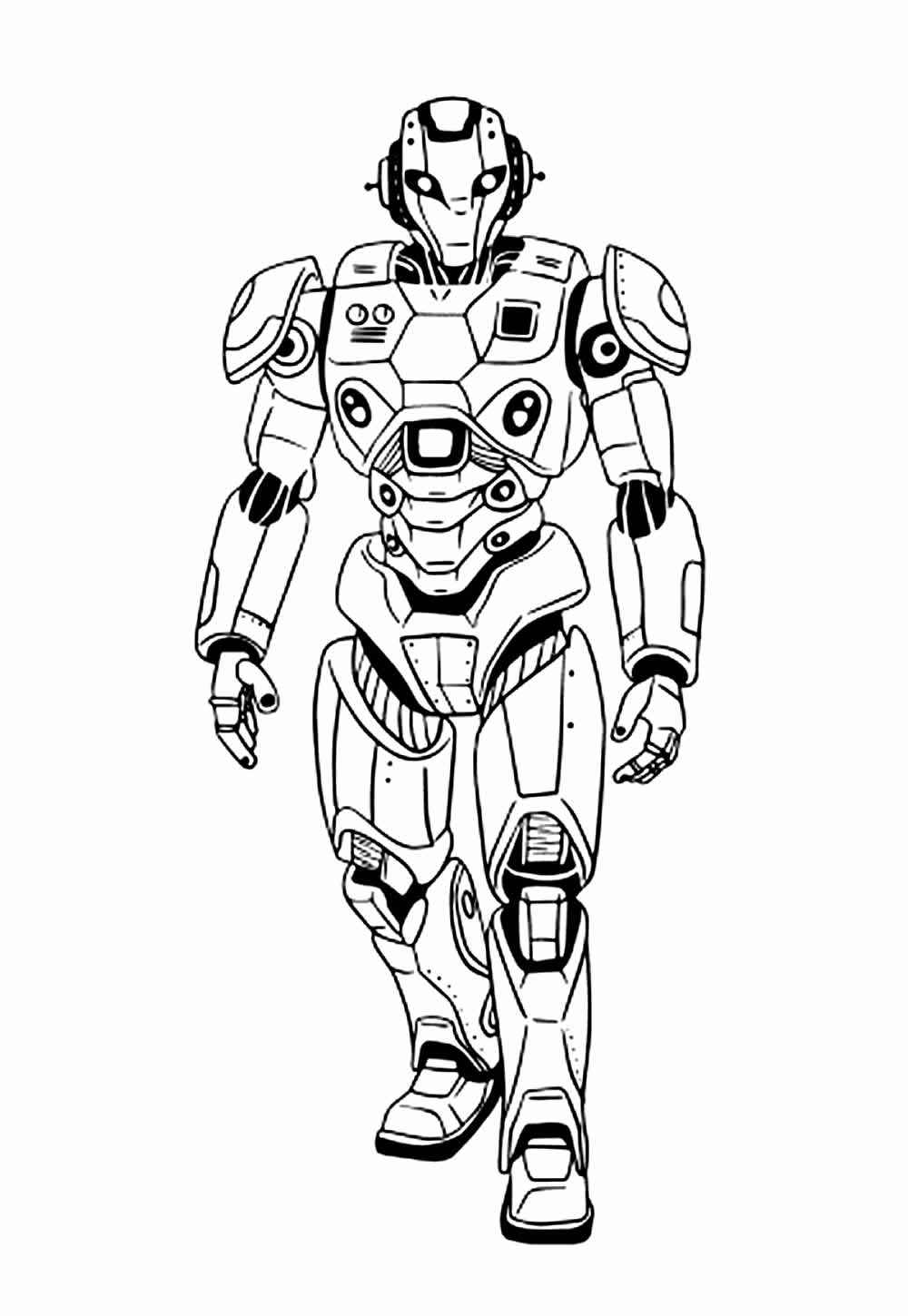 Roboter Ausmalbilder 388