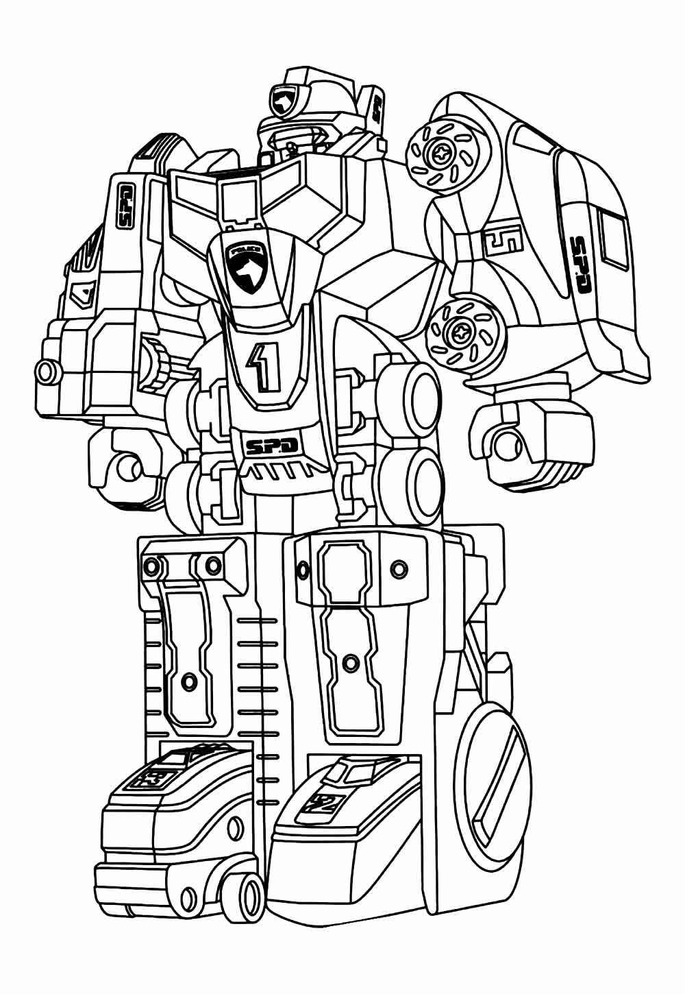 Roboter Ausmalbilder 432