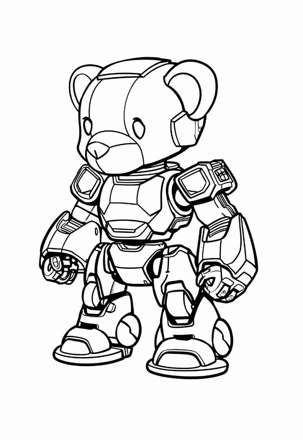 Roboter Ausmalbilder 517
