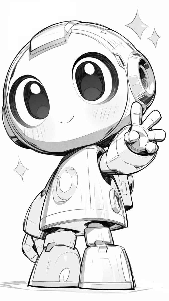 Roboter Ausmalbilder 806