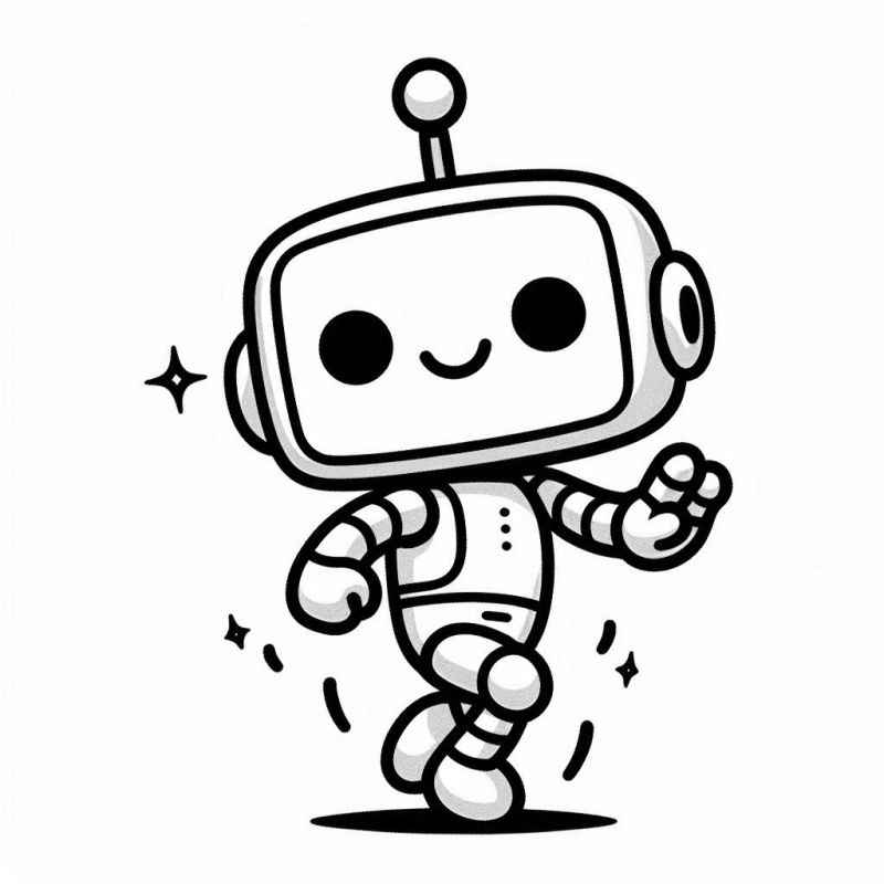 Roboter Ausmalbilder 908